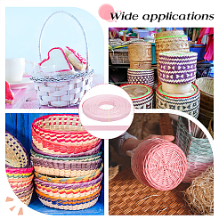 20м плетеный вручную бумажный ротанг&nbsp;OCOR-WH0101-34A