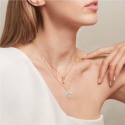 12 шт. 6 стиля подвески из латуни с покрытием на стойке KK-AR0003-35