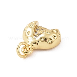 Латунные микро проложить кубического циркония подвески&nbsp;X-KK-C012-44G