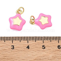 Латунь эмаль подвески&nbsp;KK-H259-01B-G