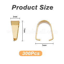 300 шт. защелкивающиеся дужки из нержавеющей стали 201&nbsp;STAS-HY0001-12