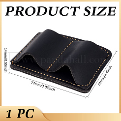 1 шт. портативный держатель для ручек из искусственной кожи с защитой от потери&nbsp;AJEW-MA0001-12B