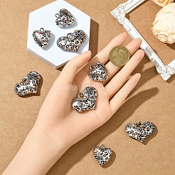 8шт 2 цвета акриловые подвески&nbsp;OACR-YW0002-55