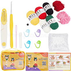 1 набор для вязания крючком куклы своими руками DIY-SC0024-50