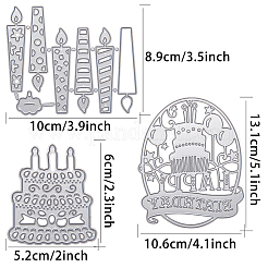 Рамка для свечей и торта на день рождения&nbsp;DIY-GF0001-17