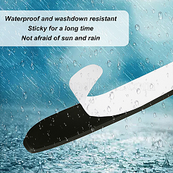 ПВХ пластиковые автомобильные наклейки для предотвращения столкновений&nbsp;AJEW-WH0258-208B