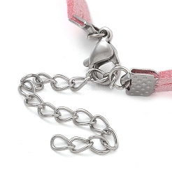 Изготовление браслета из искусственной замши с двойным шнуром&nbsp;LS-STAS-M084-10P-01