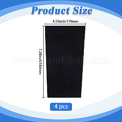 4 шт. нейлоновый локтевой щиток&nbsp;AJEW-GF0012-58