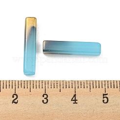 Гальванические стеклянные бусины GLAA-D024-02E