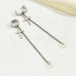 Беспроводные наушники bluetooth из нержавеющей стали с крючками для ушей спортивные клипсы JG8928