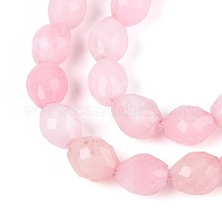 Природные окрашенные белого нефрита нитей бисера G-T142-89G