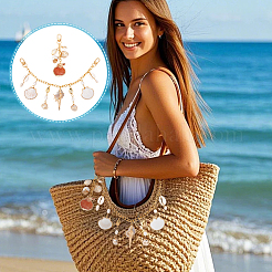 Подвески из натуральной ракушки&nbsp;HJEW-PH02264