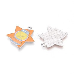 Подвески из сплава с эмалью на тему Хэллоуина ENAM-T022-54P-07