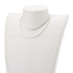 Круглые ожерелья из бисера из непрозрачного стекла NJEW-JN03362-04