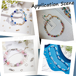 20 шт. латунные застежки-лобстеры&nbsp;KK-BBC0015-01B-G