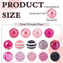 91шт наборы бусин своими руками&nbsp;DIY-AR0003-96