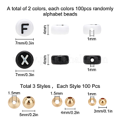 DIY детские подарочные наборы для изготовления эластичных браслетов DIY-SC0012-80