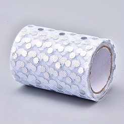 Сетчатые ленты с блестками и пайетками OCOR-K004-E