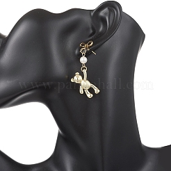 2 пара серег-гвоздиков из сплава&nbsp;EJEW-JE06851