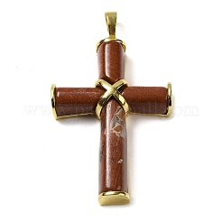 Большие подвески из натурального и синтетического смешанного драгоценного камня&nbsp;G-F758-E-G