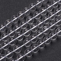 Синтетический кристалл кварца бусины нити X-GSR14mmA039-1