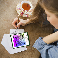 Резиновые прозрачные штампы DIY-WH0251-024