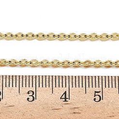 Ожерелья из латунной цепочки «Бостон» толщиной 2.5 мм&nbsp;NJEW-P339-05G