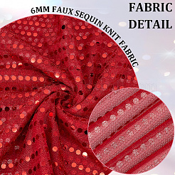 Полиэстеровая ткань с пайетками&nbsp;AJEW-WH20006-352A