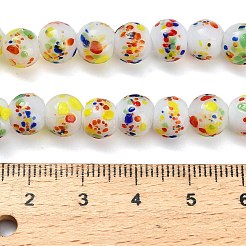 Бусы лэмпворк ручной работы&nbsp;LAMP-H071-01B-03