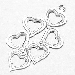 Подвески из нержавеющей стали 201&nbsp;LS-STAS-G073-17P