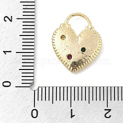 Латунные микро проложить кубического циркония подвески&nbsp;LS-KK-S514-04C-G