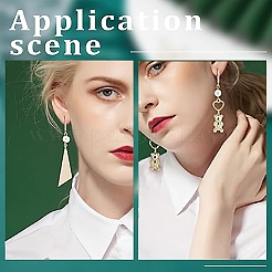 Латунная фурнитура Leverback для серег KK-YW0002-46