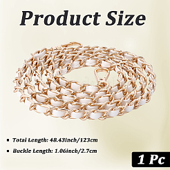 1 шт. цепной ремешок для сумки из искусственной кожи и сплава&nbsp;PURS-CL0001-13A