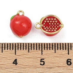 Латунь эмаль подвески KK-L231-21G-02