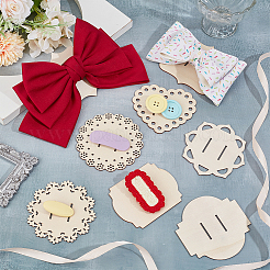 Деревянные заколки для волос демонстрационные карточки ODIS-BC0001-19A