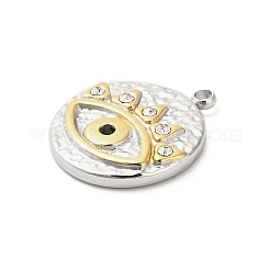 Подвески из нержавеющей стали 304 со стразами STAS-P399-02D