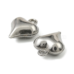 Подвески из нержавеющей стали 304. Подвеска в форме сердца STAS-A190-02A-P