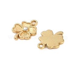 Подвеска из нержавеющей стали 304 со стразами&nbsp;STAS-U047-17G