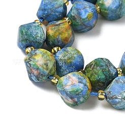 Синтетических нитей бирюзовые бусы G-U023-A06-01