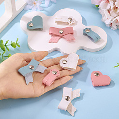 9 шт. 9 стиля органайзеров для шнуров из искусственной кожи&nbsp;AJEW-TA0002-45