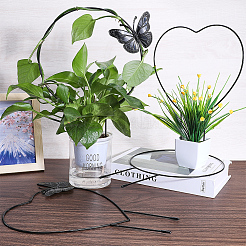 4 шт. 4 стиля железных кольев AJEW-CN0002-41