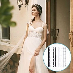 6 пара 2-х цветных корсетов из нержавеющей стали STAS-NB0002-05