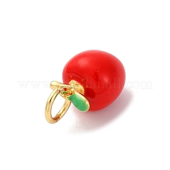 Латунь эмаль подвески&nbsp;KK-Q098-33G-A