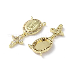 Стойки обшивки латунь кубического циркония подвески&nbsp;KK-M272-10G