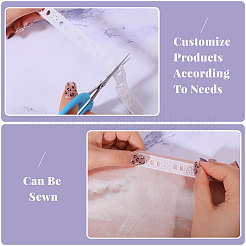 16 ярд хлопковых кружевных лент с цветочной вышивкой SRIB-FG0001-27