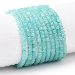 Природных амазонит бисер нитей&nbsp;G-K366-H01-3mm