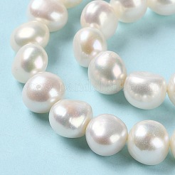 Нити из натурального культивированного пресноводного жемчуга PEAR-E018-70