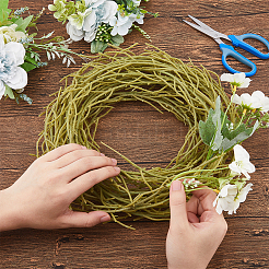 Пластиковый искусственный ротанг DIY-WH0430-917