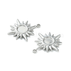 Подвеска-кабошон из не тускнеющей нержавеющей стали 304 STAS-L269-051P