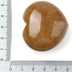 Натуральный желтый нефритовый массажный камень для большого пальца G-I367-06H